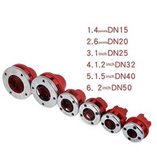 전기 포인트 내구성 나사 스레딩 기계 수동 수도관 힌지 트위스트 플레이트 다이, 패키지 6, 1개