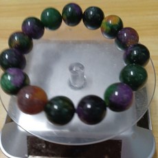 舒俱徠手串 14mm 綠色 紫色 橘色 漸層, 1個