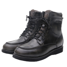 ACOOL 車靴 復古重機機車靴 騎行鞋 L60643, 43(27.5)鐵黑