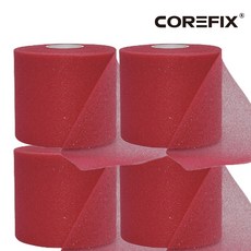 코어픽스 언더랩 배드민턴 테이프 스펀지 스폰지 쿠션 랩 스포츠 테이프 테이핑, 4개