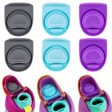 ECLATIS ZON 온BB2E(넓음) Owala Fr2E(넓음)sip1/19/24/32/40oz 뚜껑 병 개스킷 실리콘 캡 인서트 스토퍼 교체 부품 액세서리 KB1-06과, 6-Pack Stoppers, 6 Colors​ S2