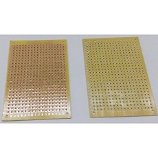 【AI電子】5CM*7CM玻纖實驗板 5*7玻纖萬能板 洞洞板 PCB板, 1個