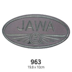 와펜 DIY 자수 패치 와펜모음 열부착식와펜, 4개, 와펜 패치 963번