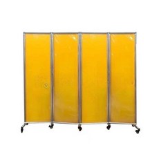 용접 보호막 파티션 스크린 차단막 화재 방지 가림막, 1개, (1칸)3mm 블루