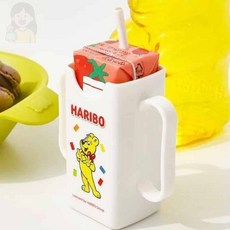 SolSun 하리보 팩홀더 125ml 음료케이스, 블루