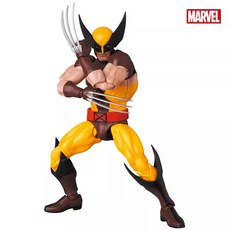 [발매] Medicom Toy 메디콤토이 MAFEX 마펙스 No 138 마블 코믹스 엑스맨 울버린 1/12 액션 피규어, MAFEX 138 울버린, 1개