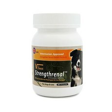 VPower V霸腎臟保健卵磷嚼錠-90錠，添加卵磷脂，維護狗狗腎臟機能，美味可口, 1個, Kidney Support, 90