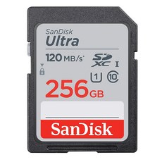 샌디스크 울트라 SD카드 SDSDUN4, 256GB, 1개