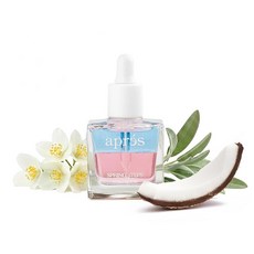 Apres 라이트 앤 섀도우 큐티클 세럼 아몬드와 호호바 오일의 영양 혼합 비타민 B 및 강황 리페어 오일 15ml(15ml 스프링 스텝(코코넛 세이지 자스민)) 2, Summer Touches (오렌지, 바이올렛, 삼나무, 1