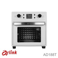Arlink 液晶微電腦雙段溫控智慧氣炸烤箱AD188T 氣炸烤箱 烤箱 溫控烤箱, AD188T