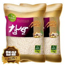 현대농산 국산 찹쌀, 5kg, 2개