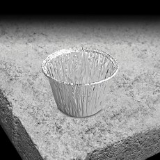 비즈쿡 은박 머핀컵 10개입, 1개, 8cm x 6cm x 5.5cm