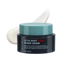더연 연근 뮤신쫀크림 수분크림 미백 진정 고보습 점뺀후 재생크림, 50ml, 1개