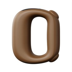 AVENIX 온열 근막 링 근육마사지기 진동 어깨 목 요가 헬스 미니, 암갈색