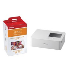 CANON CP1500 相片印表機 手機相印機 熱昇華列印機 CP1300後繼機種 證件照/大頭照適用 平輸現貨, 白色+108張4*6相紙