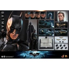 Hot Toys DX19 蝙蝠俠 1/6比例可動人偶, 1個, 無缺損