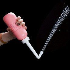 도매마켓 휴대용 비데 15oz 페리 보틀 450ml 여행용 비데 이동 중 위생을 위한 최고의 여성 관리 도구, 고객 설치, 민트