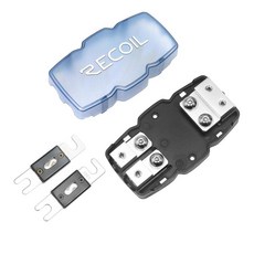 리코일 AF22 2-Way ANL 퓨즈 분배 블록 2 X 0/2/4 게이지 입력 / 출력 블록, 리코일 AF22 2-Way ANL 퓨즈 분배 블록, 2