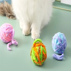 팔복몰 고양이 털실공 고양이공장난감