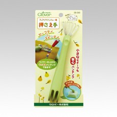 可樂牌 Clover 羊毛氈戳樂爪耙子 雙頭壓棒 貼花 打孔器 輔助手 專用 58-590, 單色, 1個