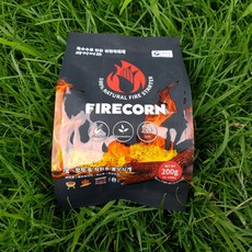 천연착화제 파이어콘 200G 바베큐 장작숯 불멍 고체연료, 1개