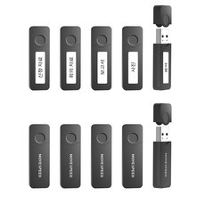 MOVESPEED YSUHWS10 USB 메모리 10개 세트 회사/학교 대량용 휴대용 USB 플래시 드라이브, 8GB