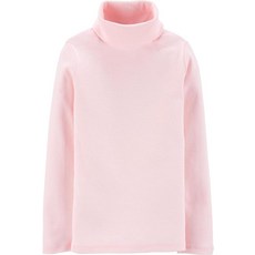 Carter's 여아용 면 터틀넥 핑크