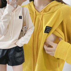 수디바 후드 수유티셔츠 시크릿 긴팔 외출 수유복