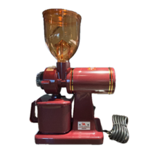 楊家機械廠 YANG-CHIA 600N 咖啡磨豆機，家用手沖咖啡研磨神器, 紅色(附毛刷), 1個, 227ml