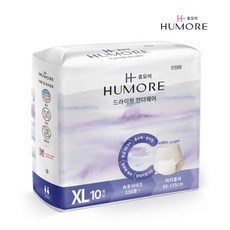 휴모어 언더웨어 성인 요실금 팬티 기저귀 중형(M)/대형(L)/특대형(XL) 10매x 1팩, 1개, 10개입, 특대형
