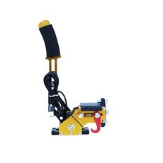 핸드 브레이크 레이싱휠 브래킷 휠 변속 레버 호환 핸들 드리프트, 게임 브레이크 3505 옐로우 4세대