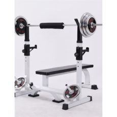 스쿼트 바벨 거치대 스탠드 분리형 역기 홈트레이닝 홈트, 1 대형 스툴 1대 단독