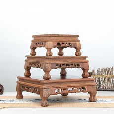 한옥 찻상 반상 디저트 우드 다과상 전통 원목 테이블 좌상, 트럼펫, 사각호가 3번 세트