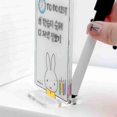 캐릭터 아크릴 메모보드 화이트보드 세트 화이트보드펜세트