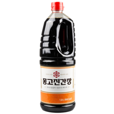 몽고진간장 1.8리터 양조간장 국간장 조림 볶음 양념용, 1개, 1.8L
