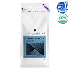 컬트커피랩 디카페인 콜롬비아후일라 슈가케인 너티초코 카라멜 데이나잇 싱글오리진 원두커피, 핸드드립(중간), 1kg, 1개