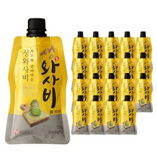 자연에서 갈아만든 생와사비 70% 75g, 20개