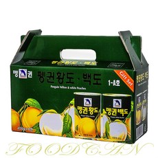 펭귄 황도백도 선물세트 400g x 8개, 1세트