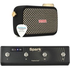 포지티브 그리드 스파크 고 초경량 스마트 기타 앰프 및 블루투스 스피커 발판 스위치