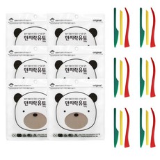 만지락 소프트유토 100g 6개 + 주걱칼 3종 6개, 단일, 1세트