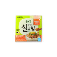 풀무원 국산콩 생나또 실의힘 냉장나또, 99g, 20개