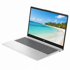 HP 2024 노트북 15 코어i3 인텔 13세대, 다이아몬드화이트+내추럴실버, 512GB, 8GB, WIN11 Home, 15-fd0242TU