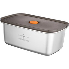 德國SSGP 316不鏽鋼保鮮盒 冰箱保鮮盒 食物保鮮盒 微波便當盒 密封盒 樂扣盒 冷凍盒, 1個, 2900ml