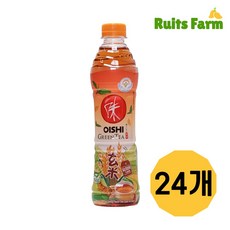 [루츠팜] 태국 오이시 그린티 현미 400mlX24병 1박스 oishi green tea 현미 녹차, 24개, 400ml