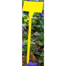 大欣園藝 T型植物花牌, 1個, 黃色,30公分