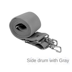 타악기 입문 드럼 번호가 있는 스네어 드럼 3.6cm 와이드 스트랩 악기 액세서리 범용, 그레이, 1개