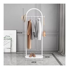 벽걸이 파이프 철제 천장형 의류매장 와이어 바행거 파이프옷걸이 의류 진열장 고정식, 블랙