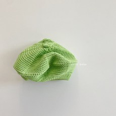 [오늘출발] 오뜨베베 썸머 니트 보송베레모 유아여름모자 아기백일촬영 돌촬영룩