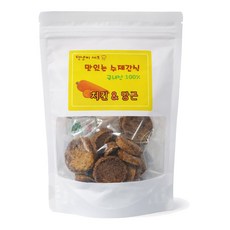 댕냥이 셰프 맛있는 수제간식 4종류 국내산100% HACCP 인증원료, 1개, 100g, 치킨+당근