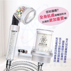 潔霖安健 飛瀑負離子沐浴器淨水器, 1個